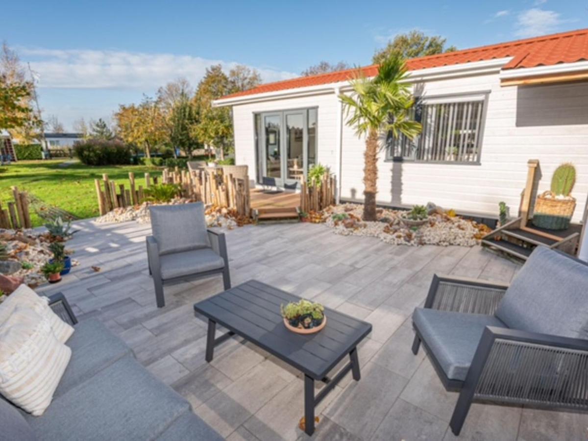 Chalet Sea Rocks With View And Garden Goedereede Zewnętrze zdjęcie